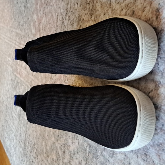 Rothys Black Chelsea Boot Sneakers - Picture 4 of 9